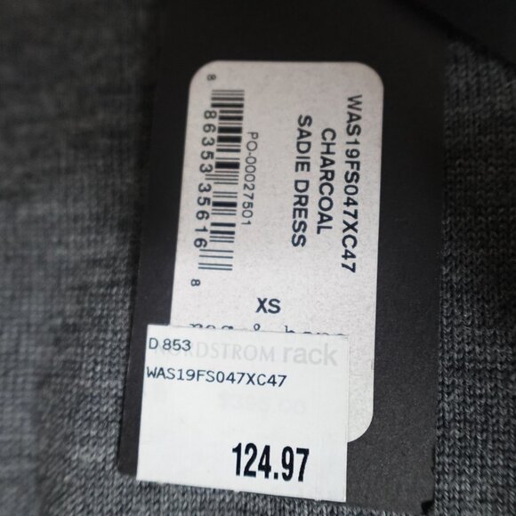 Rag & Bone Womens Sweater XS Grey Merino Wool Silk Sadie NEW Read - Picture 5 of 14